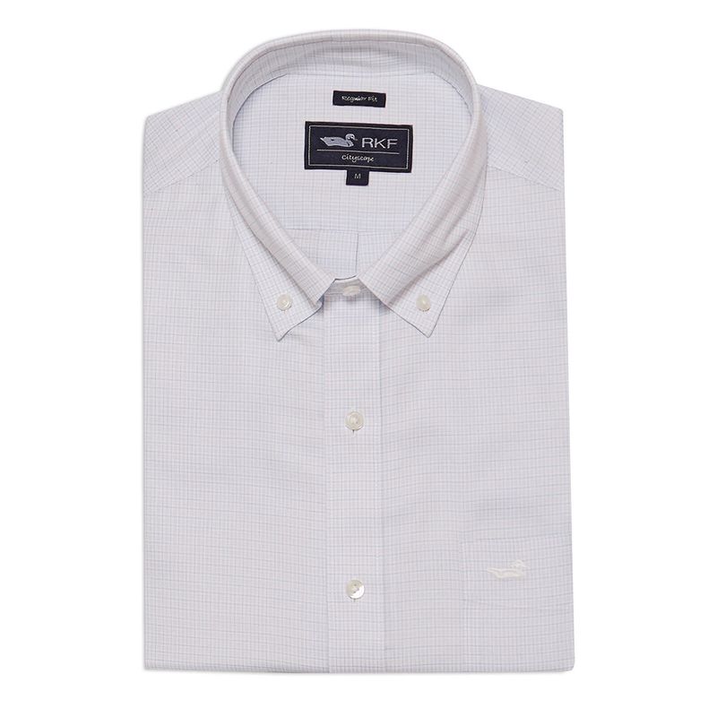 ROCKFORD - Camisa Cuello Button-Down Hombre WF Blanco ROCKFORD