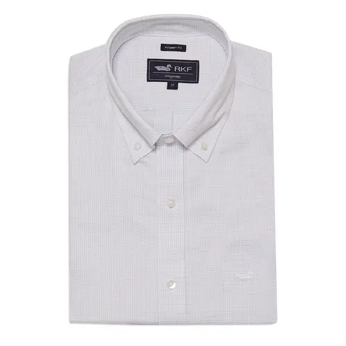 ROCKFORD - Camisa Cuello Button-Down Hombre WF Blanco