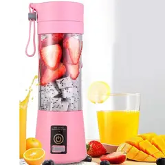 MOVI - Licuadora portátil recargable USB Rosado
