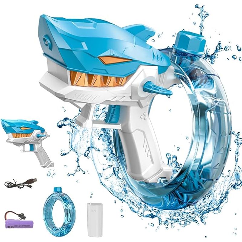 MOVI - PISTOLA DE AGUA ELECTRICA MODELO TIBURON