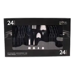 DORAL - SET CUCHILLERIA PRAGA 24 PZS 20mm