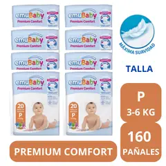 GENERICO - Pañal Emubaby Comfort X8 P