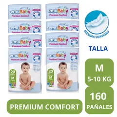 GENERICO - Pañal Emubaby Comfort X8 M