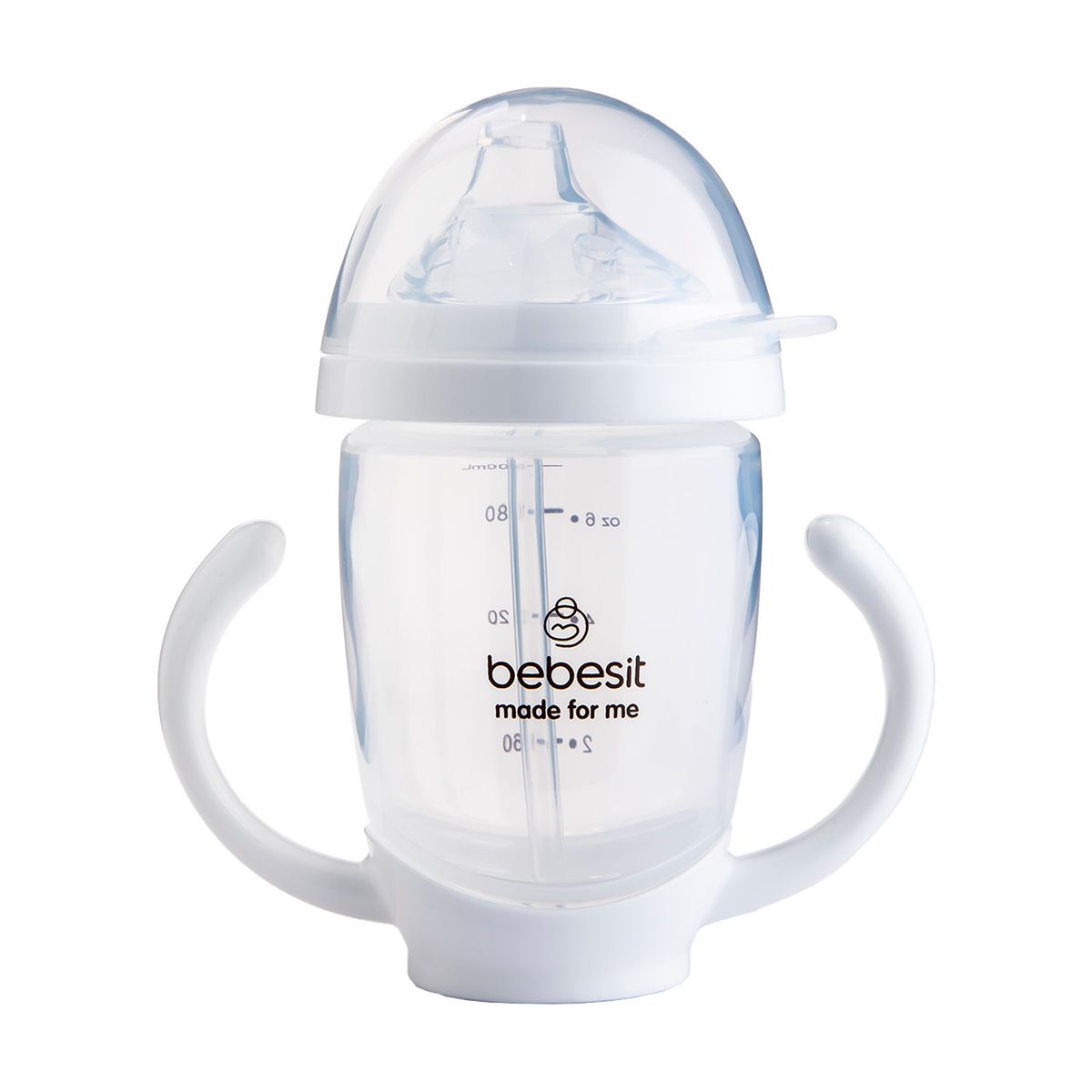 BEBESIT - Vaso de entrenamiento Pack x 3 200ml Antiderrame 3M+