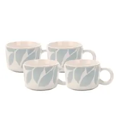 SIMPLIT - Set 4 Tazas Cerámica 420 ml Palermo