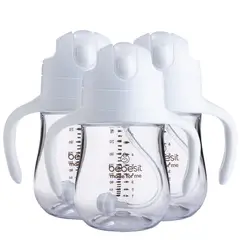 BEBESIT - Vaso de entrenamiento Pack x 3 240ml Antiderrame 6M+