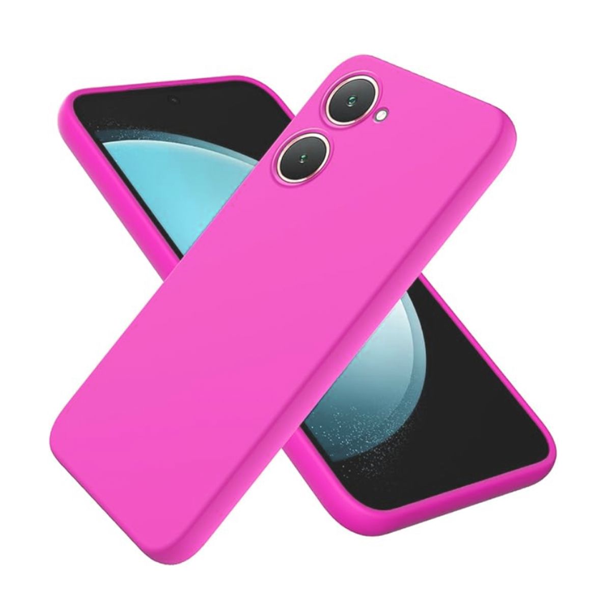 JOIGO - Carcasa Funda Para Vivo Y03 Fucsia