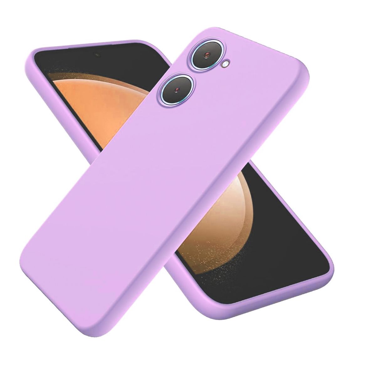 JOIGO - Carcasa Funda Para Vivo Y03 Lila