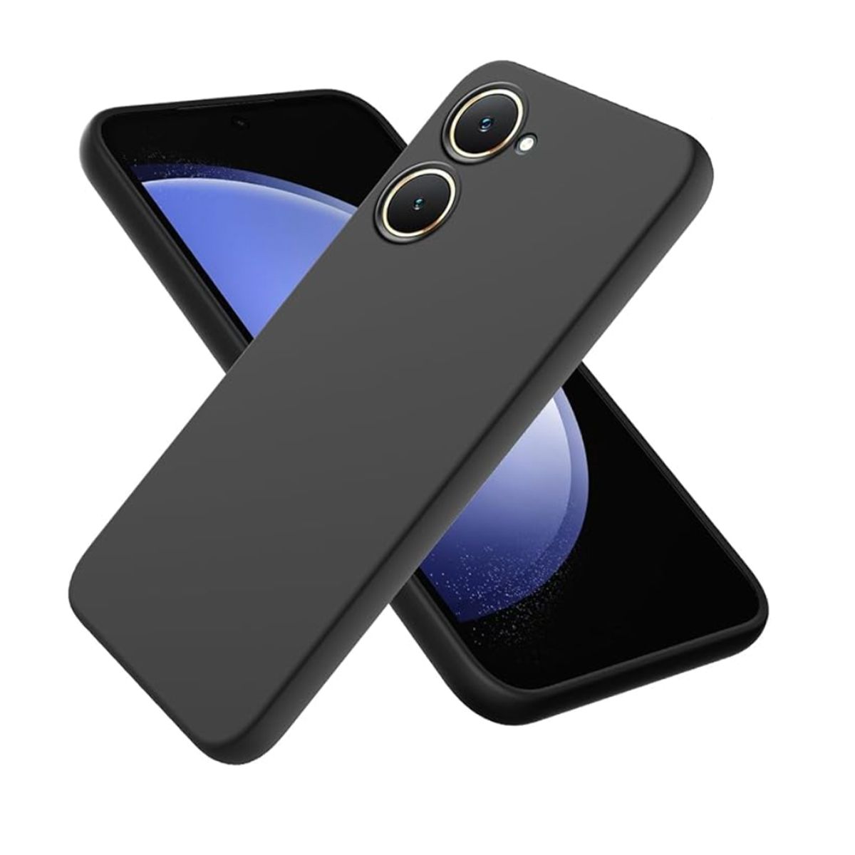 JOIGO - Carcasa Funda Para Vivo Y03 Negro