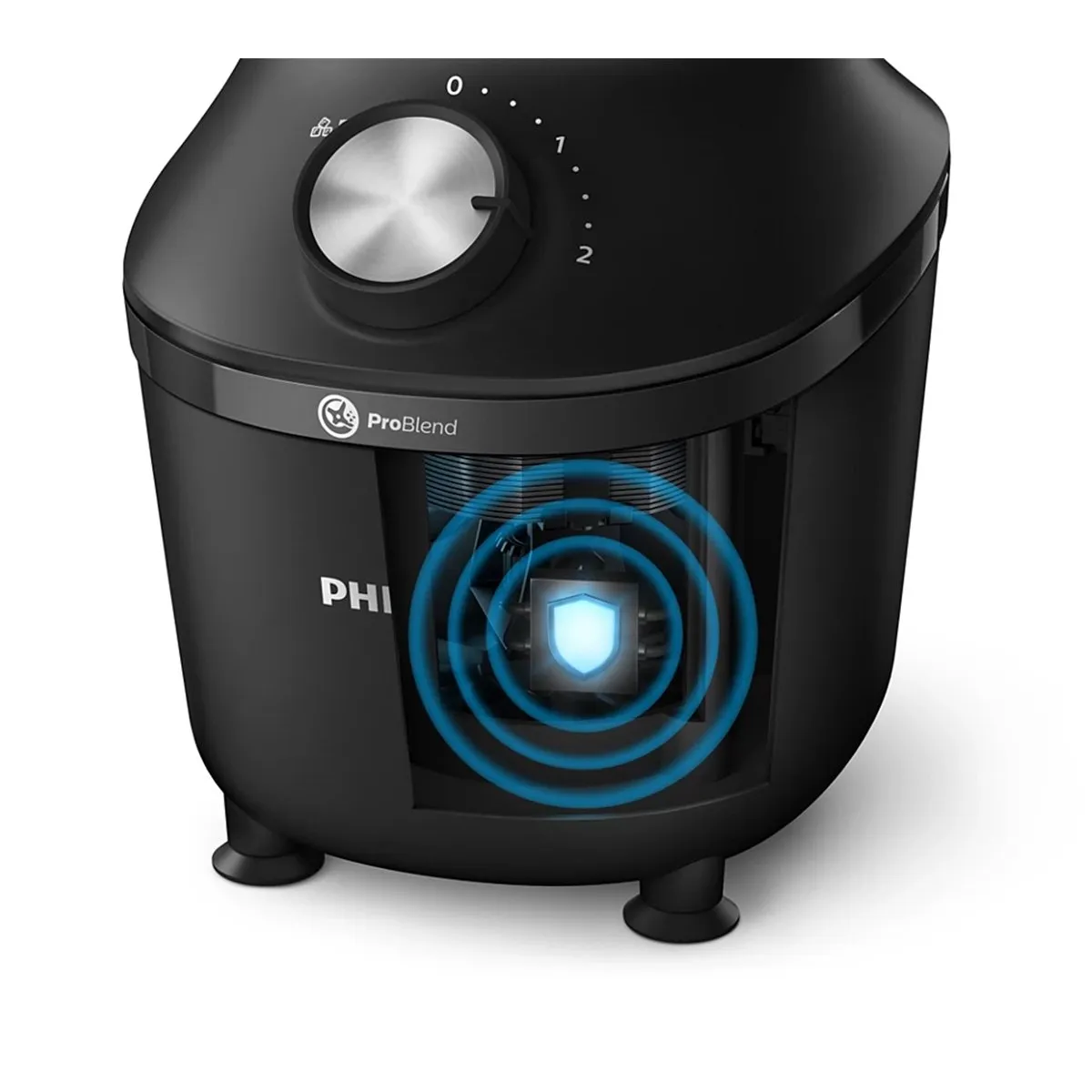 PHILIPS - Licuadora Philips HR2291/41 Jarra de vidrio 2L Serie 3000