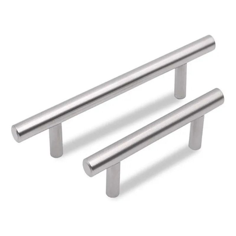 GENERICO - 10 Tiradores Manilla Inoxidables 20 Cms + Tornillos