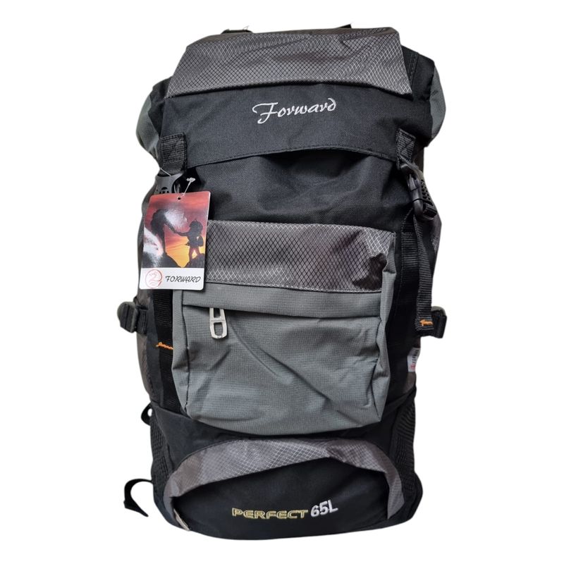PERFECT CHOICE - MOCHILA 65 LT GRIS VERDOSO