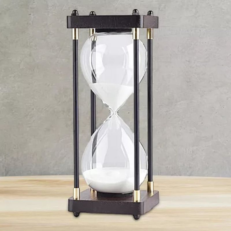 GENERICO - Reloj de Arena Black Gold Pequeño