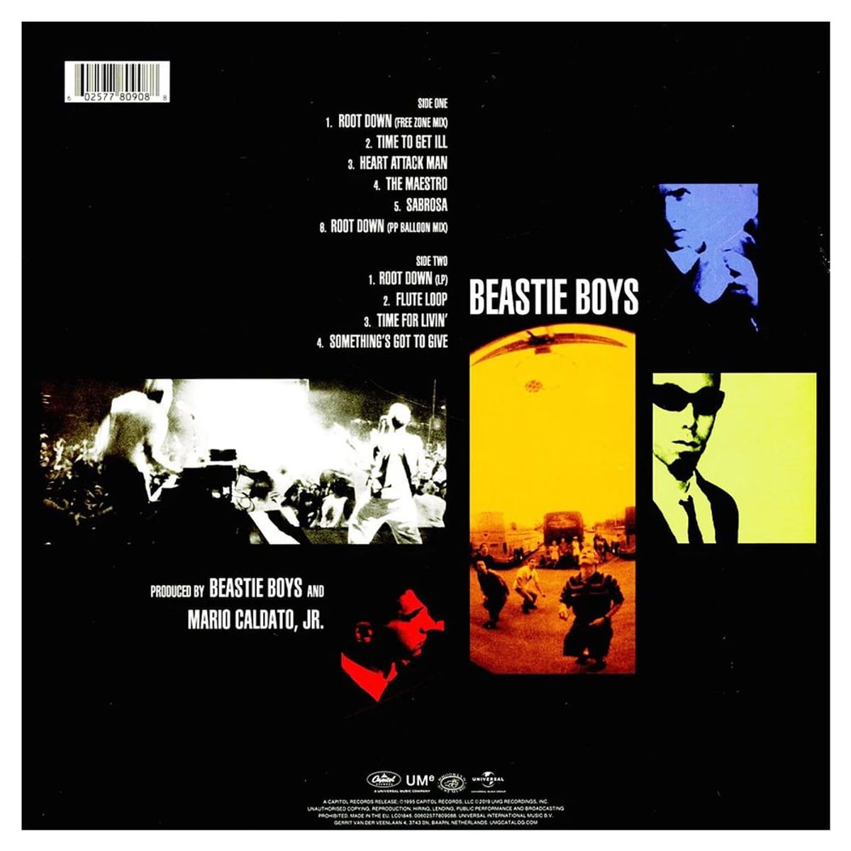 CAPITOL RECORDS - Beastie Boys - Root Down EP - Vinilo