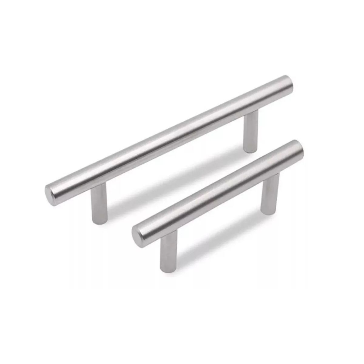 GENERICO - 10 Unidades Tirador Manilla 15 Cm Inoxidable + Tornillos