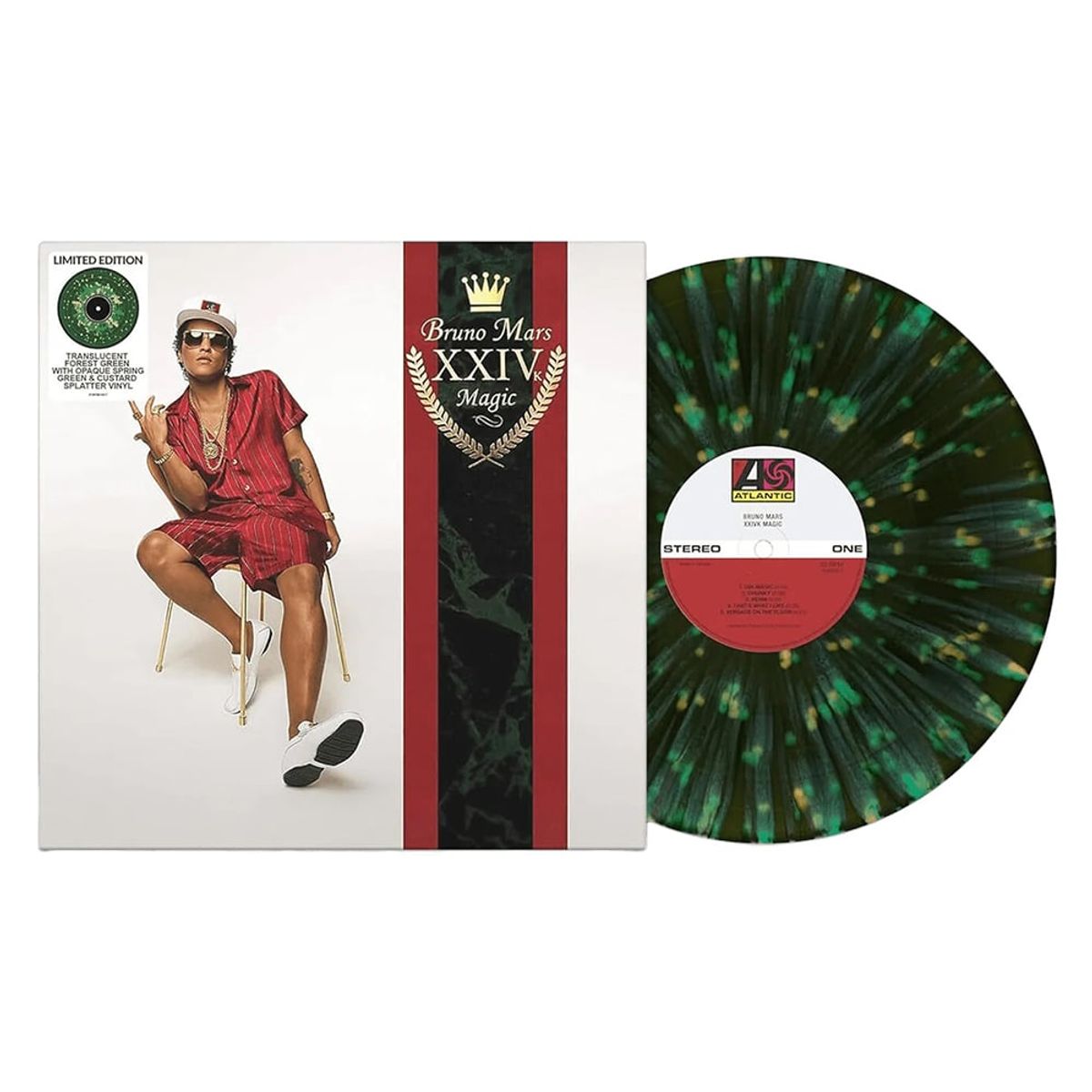 ATLANTIC RECORDS - Bruno Mars - 24K Magic - Vinilo Color