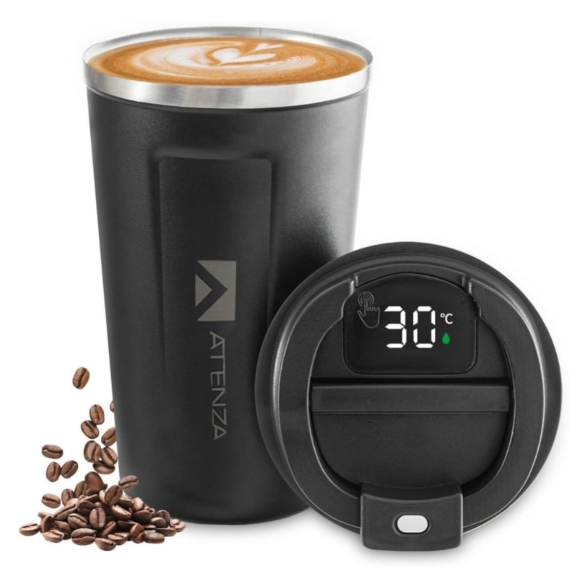 GENERICO - Termo Café Botella Agua Térmica Pantalla Temperatura
