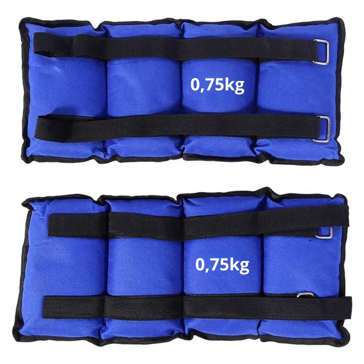 IMPORTCLICK - Pesas Deportivas Tobillos Muñeca 15 KG Azul - Azul