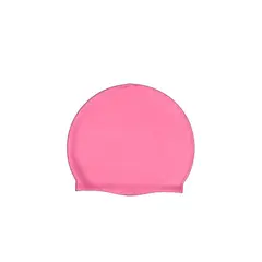 SAMIA - Gorro de natación silicona rosado - Rosa