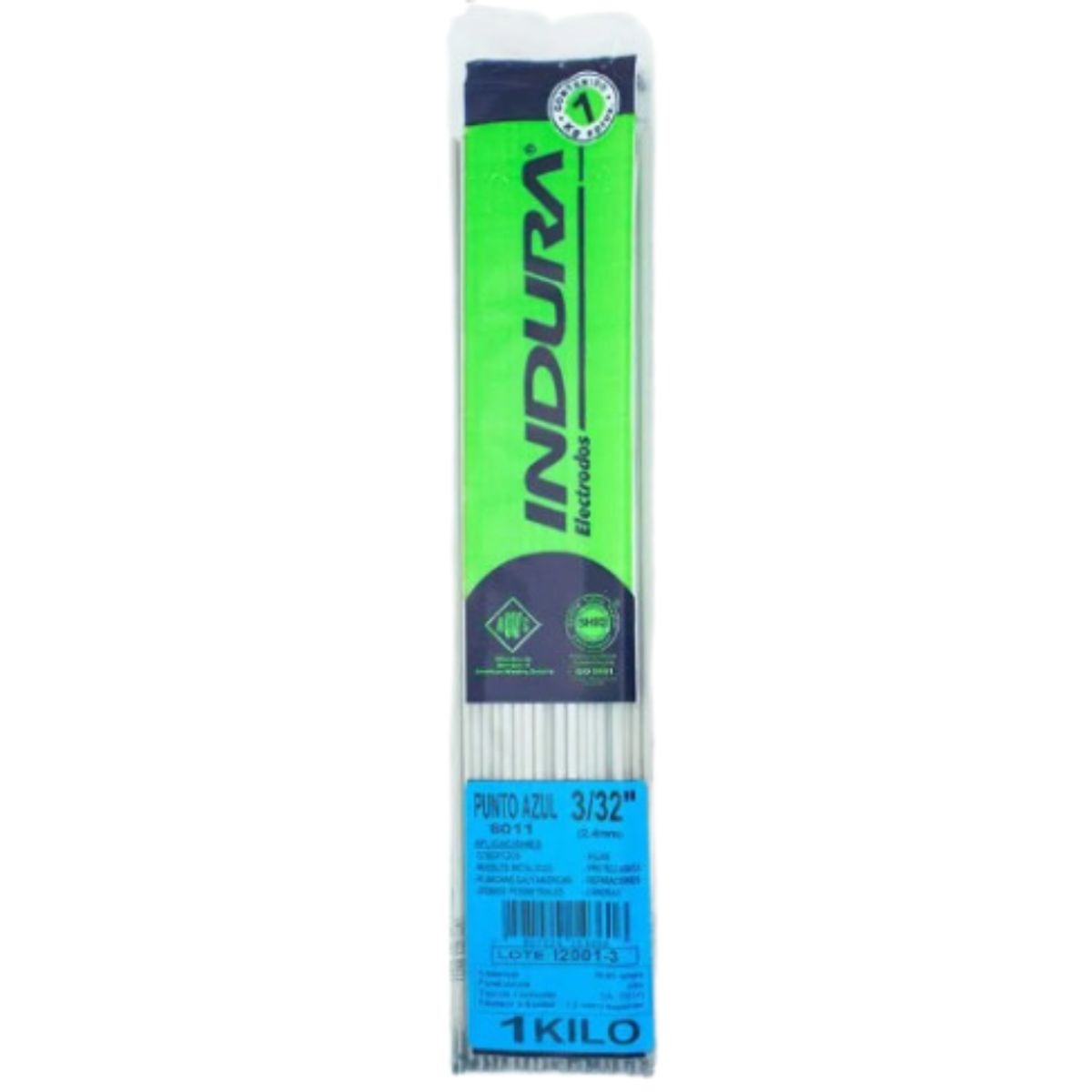 INDURA - Electrodo 6011 3/32" 1 Kg