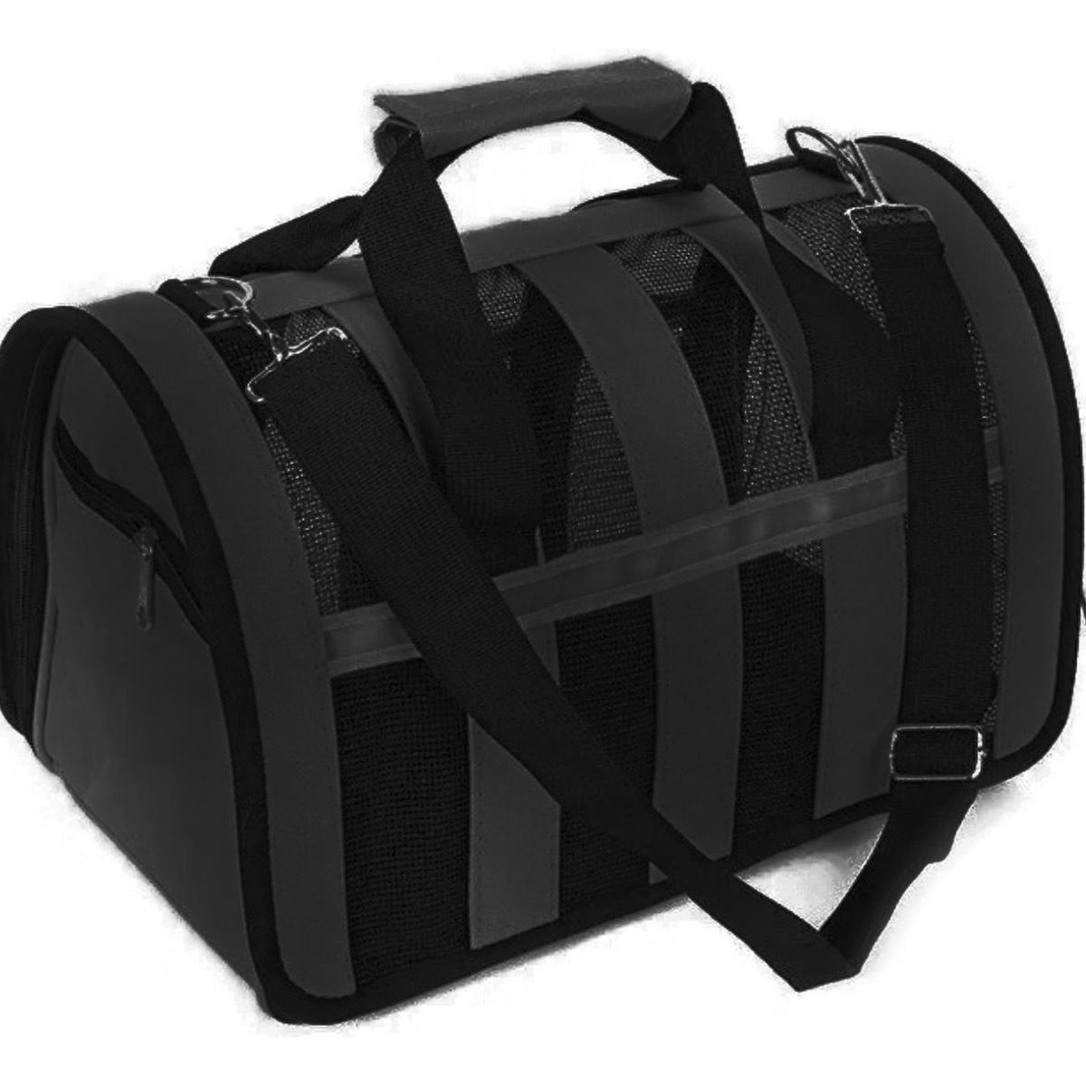 IMPORTCLICK - Bolso Transporte Mascotas Negro 34x24x23 CM - Negro