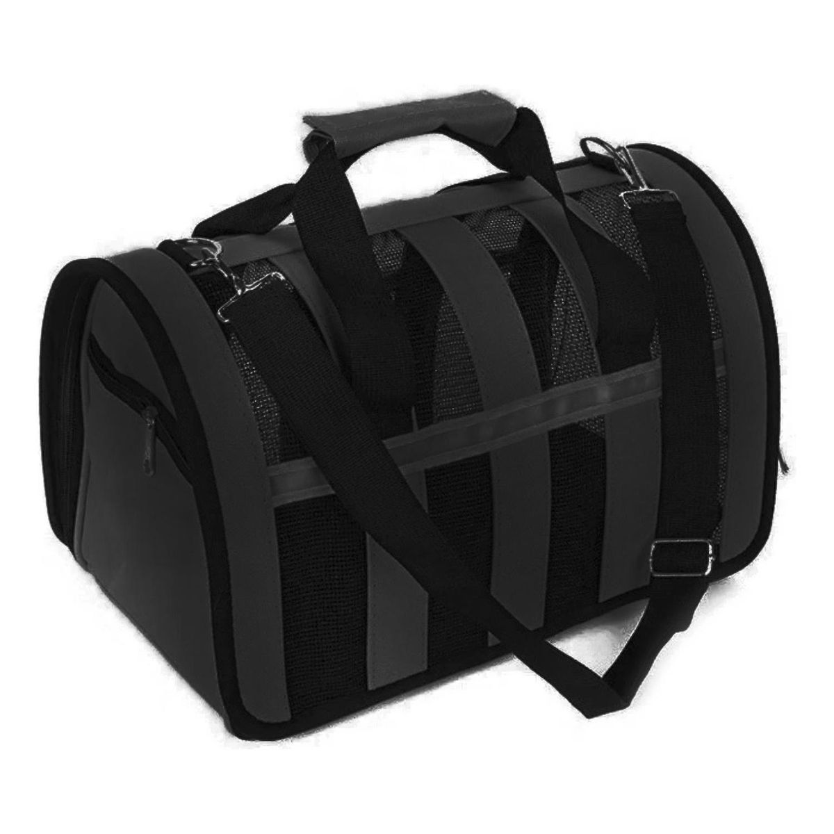 IMPORTCLICK - Bolso Transporte Mascotas Negro 34x24x23 CM - Negro