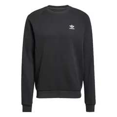 ADIDAS - Polerón Trifolio Essentials Felpa Francesa Cuello Redondo