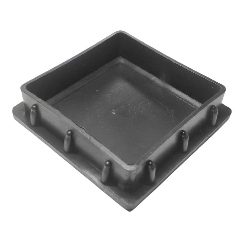 GENERICO - Tapa de Polietileno para Perfil 100x100, Pack 10 Unidades