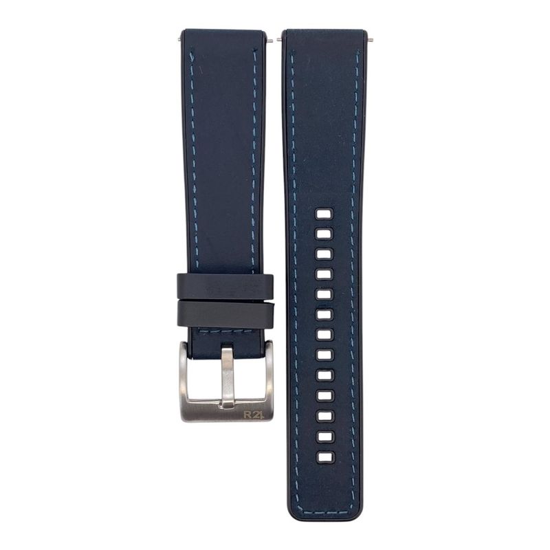 R24 - Correa Reloj Cuero Y Resina R24 FMTJ Colores 20/22/24mm