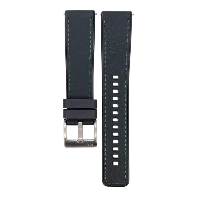 R24 - Correa Reloj Cuero Y Resina R24 FMTJ Colores 20/22/24mm