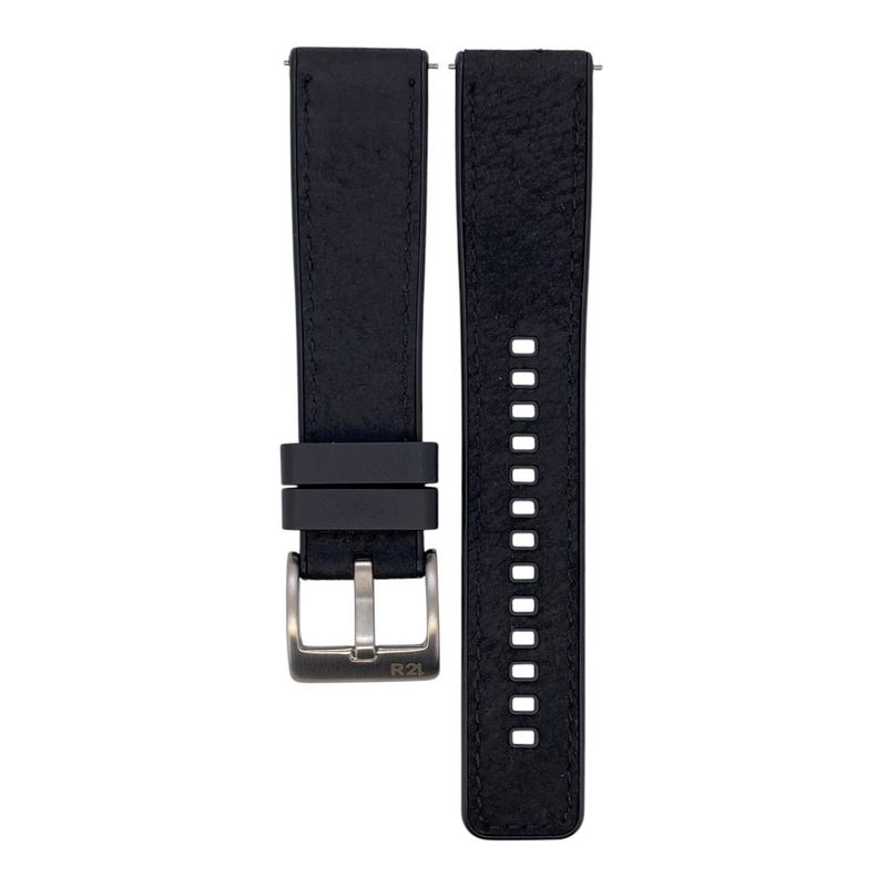 R24 - Correa Reloj Cuero y Resina R24 Ranger Híbrida Quick Release