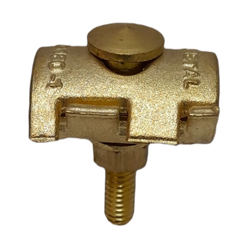 GENERICO - Prensa Paralela De Bronce para Cable 8 a 2 AWG