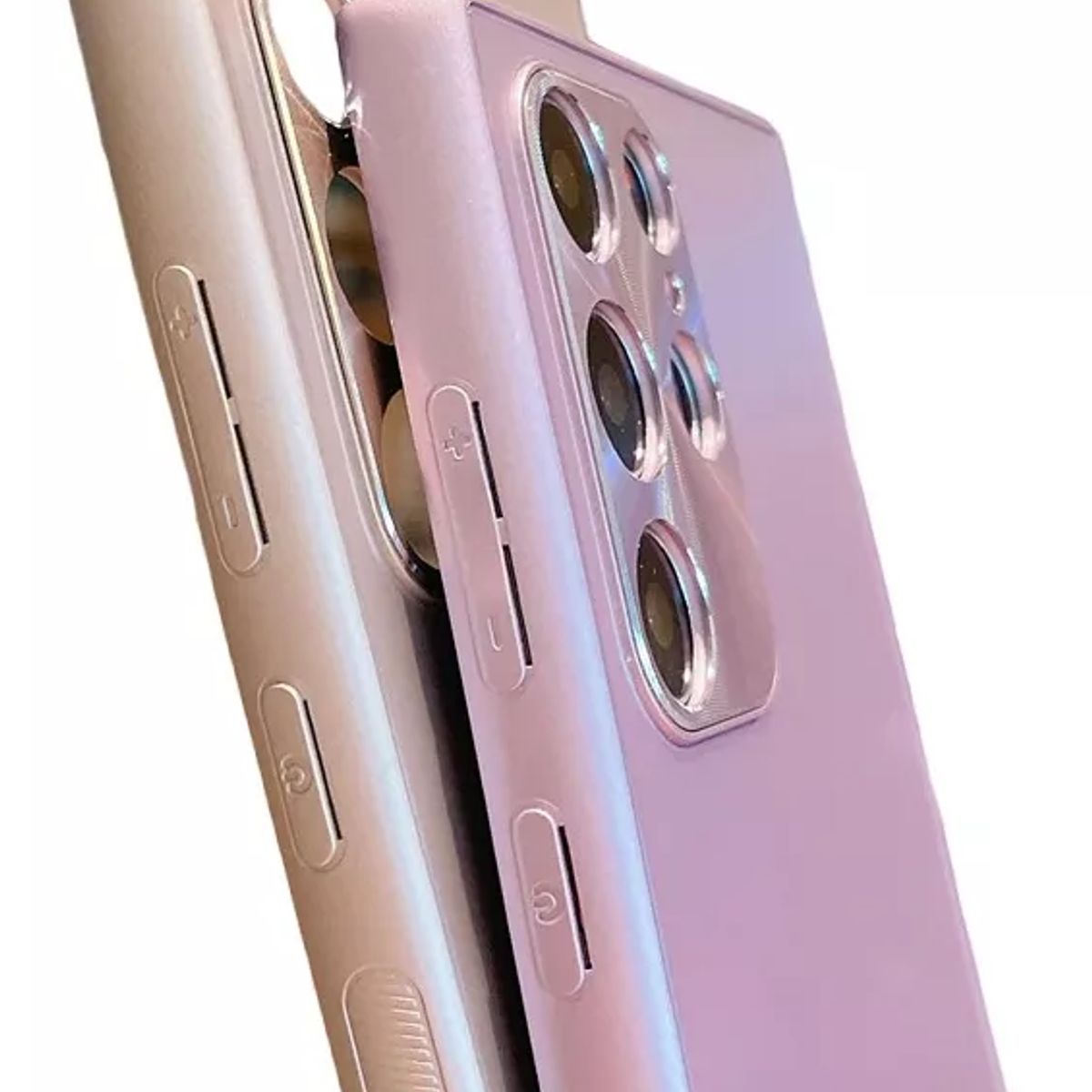 GENERICO - Carcasa con Protección Cámara Para Samsung S22 Plus - Negro