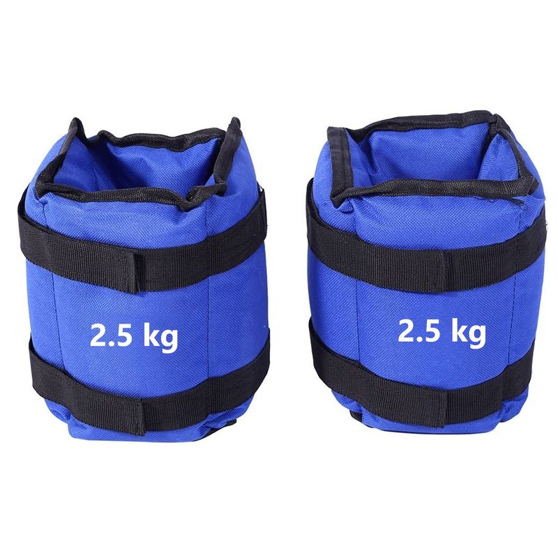IMPORTCLICK - Pesas Deportivas Tobillos Muñeca 5 KG Azul - Azul