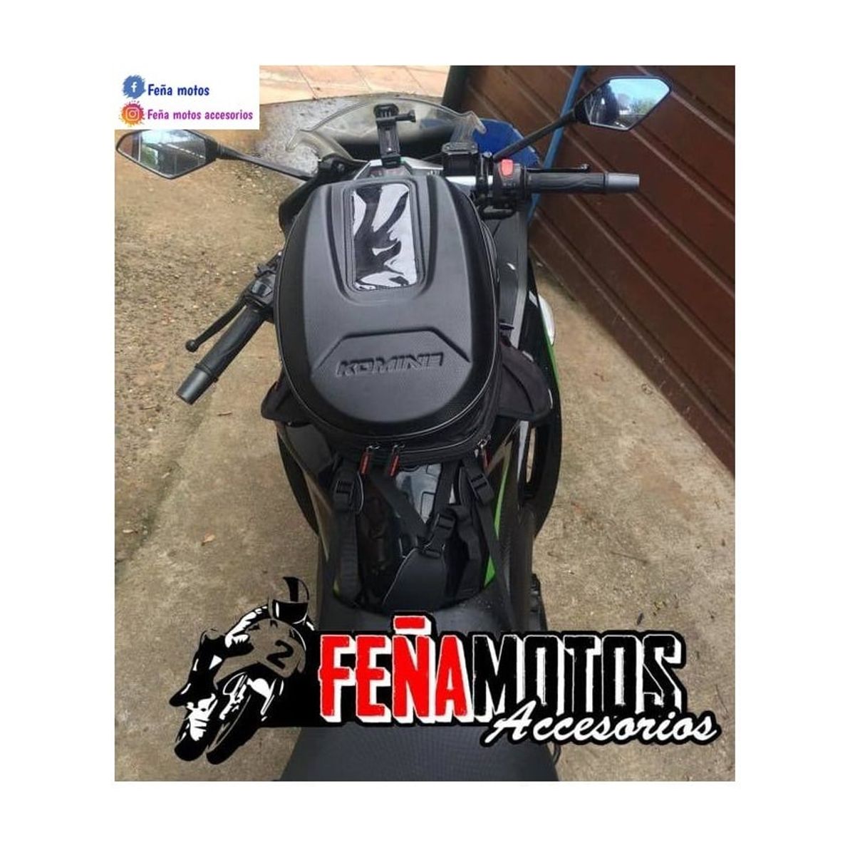 GENERICO - Bolso de estanques para motos