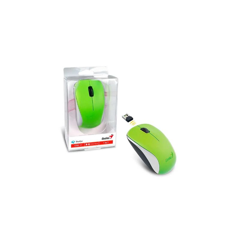 GENIUS - NX-7000 GREEN MOUSE GENIUS INALAMBRICO G5 CAJA NUEVA
