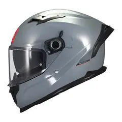 MT - Casco FF128SV Braker SV Solid A12 Gris Brillo