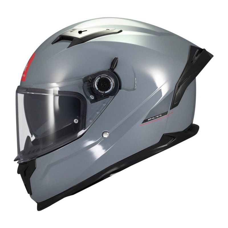 MT - Casco MT FF128SV Braker SV Solid A12 Gris Brillo