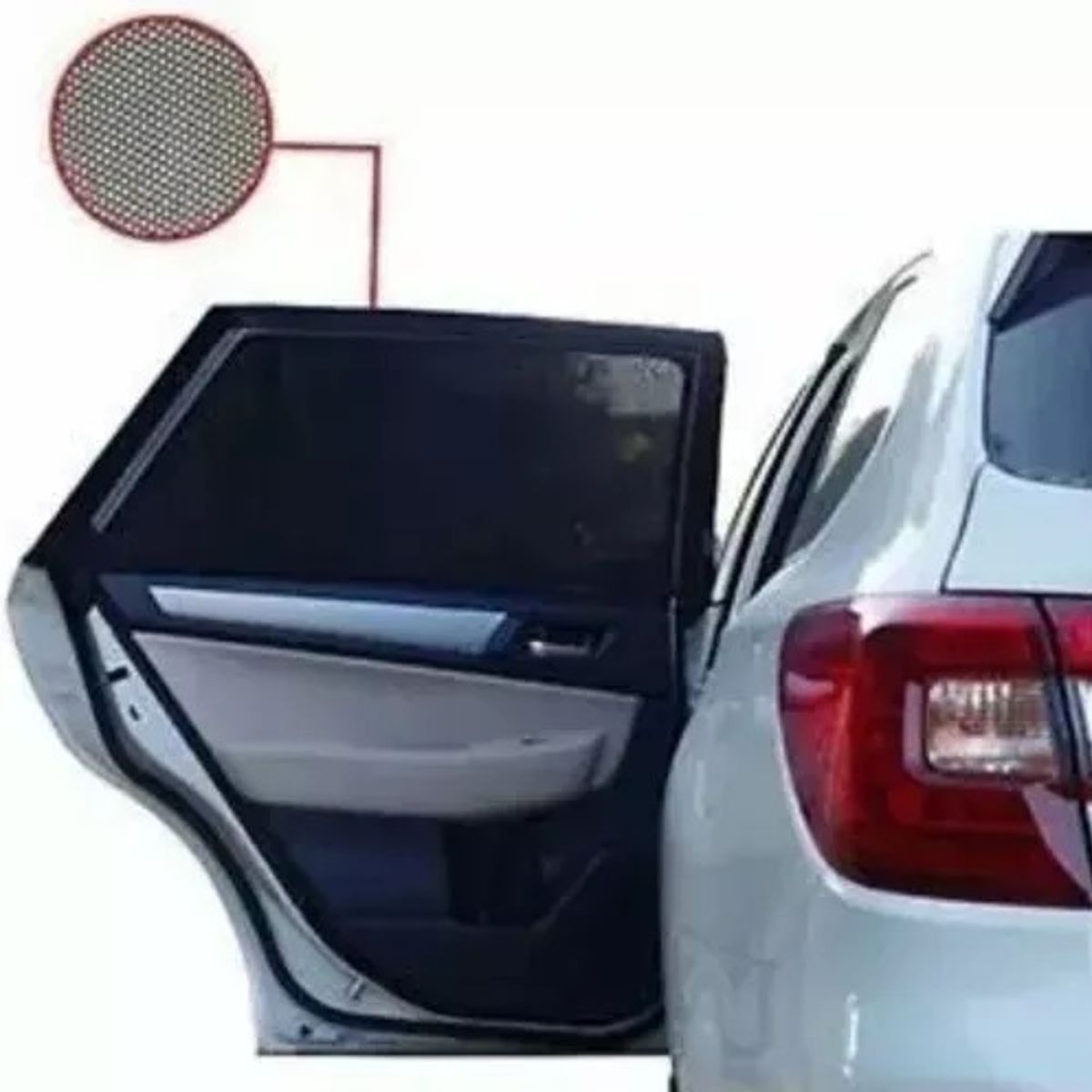 GENERICO - Malla Tapa Sol Para Auto Protector De Ventana