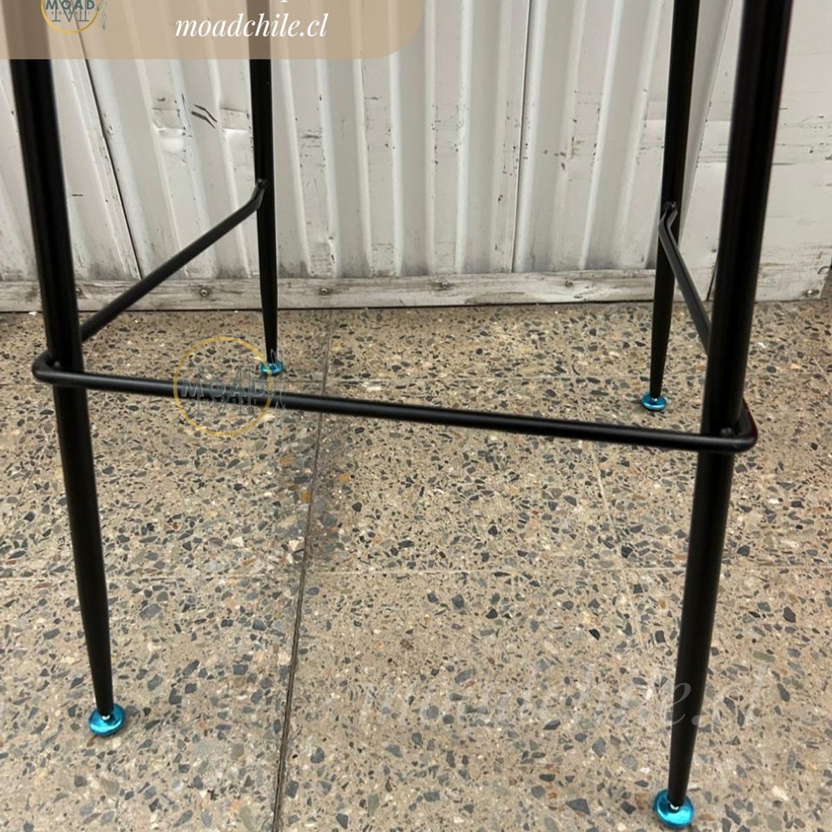 GENERICO - Taburete Tropea 75cm Negro