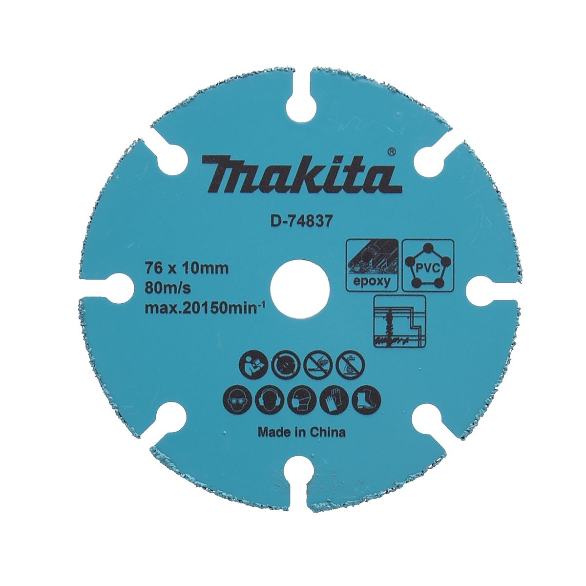 MAKITA - Disco de Corte Carburo de Tungsteno Makita 76x10mm D-74837
