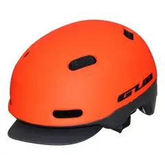 IMPORTCLICK - Casco Bicicleta City Visera Profesional L Naranjo - Naranjo