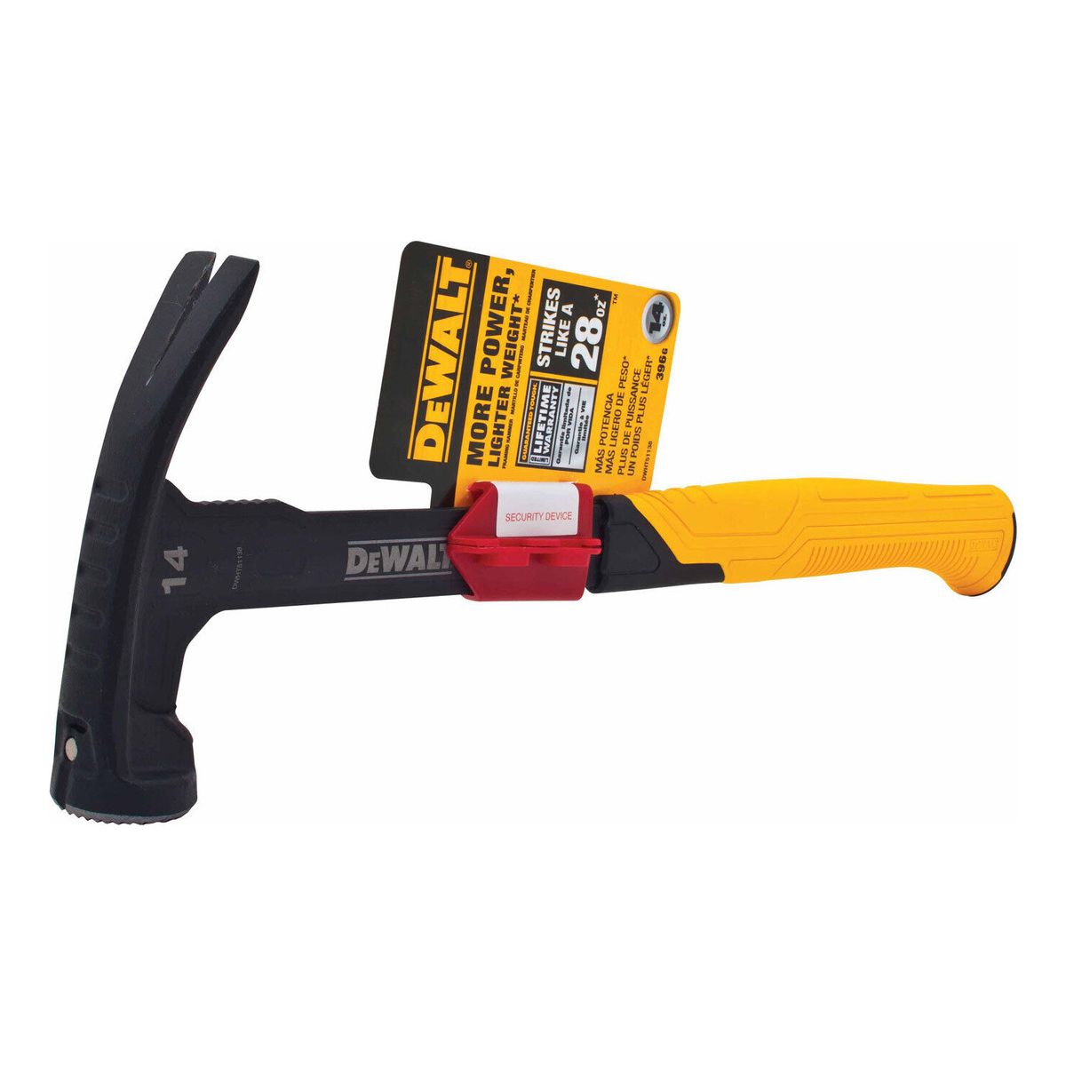 DEWALT - Martillo Cabeza de Carpintero 14 Onzas DWHT51138X Dewalt