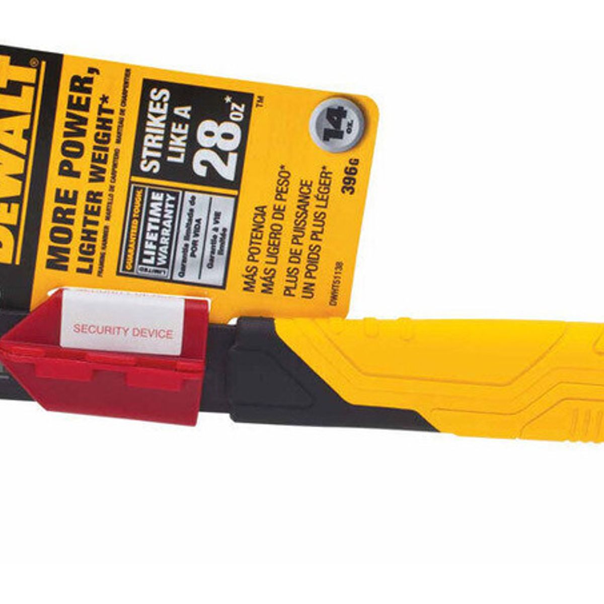 DEWALT - Martillo Cabeza de Carpintero 14 Onzas DWHT51138X Dewalt