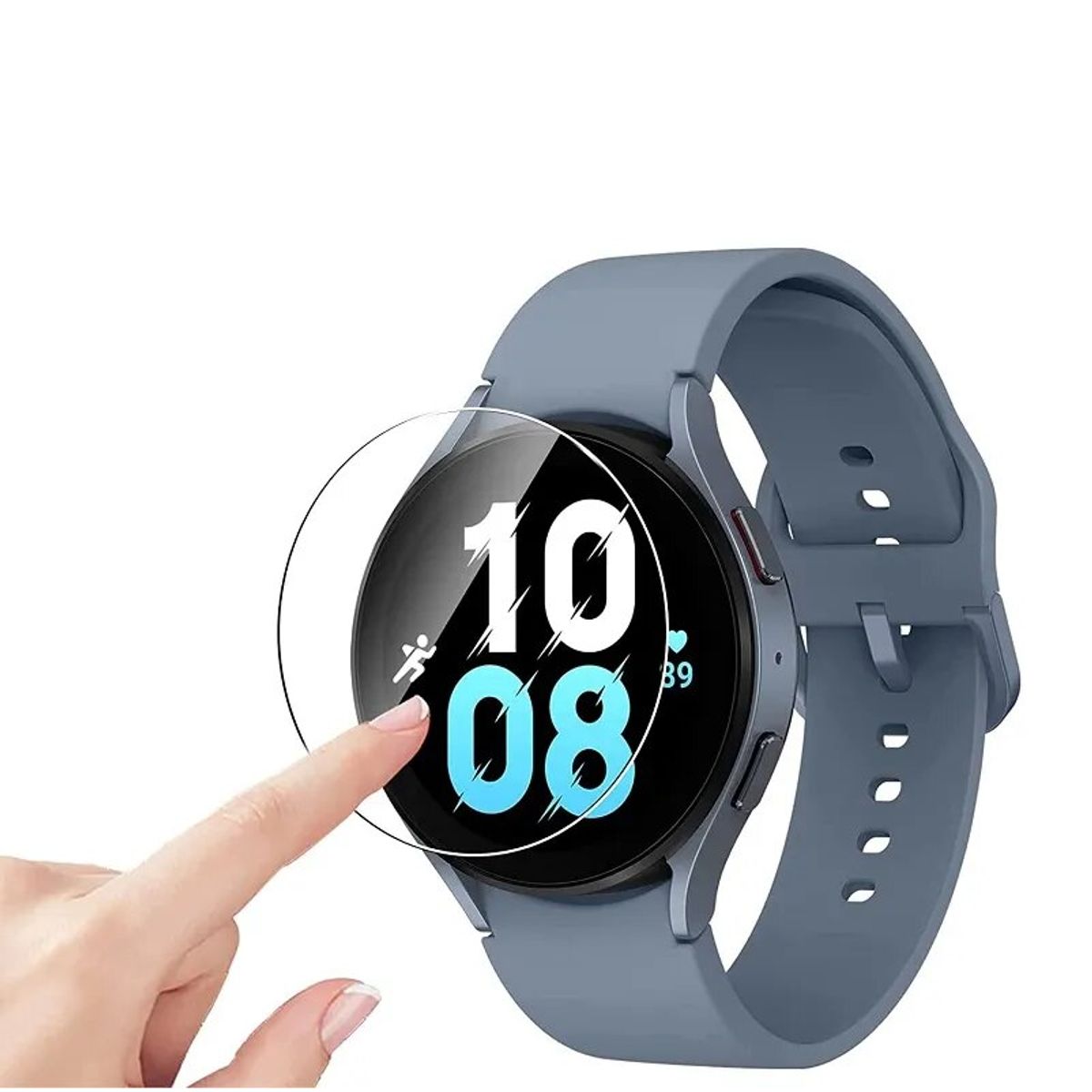 GENERICO - Lamina De Vidrio Compatible Con Samsung Watch 7 6 4 5 - 40mm
