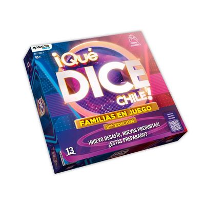 Imagen 2 del producto Juego de mesa Qué Dice Chile familias en juego