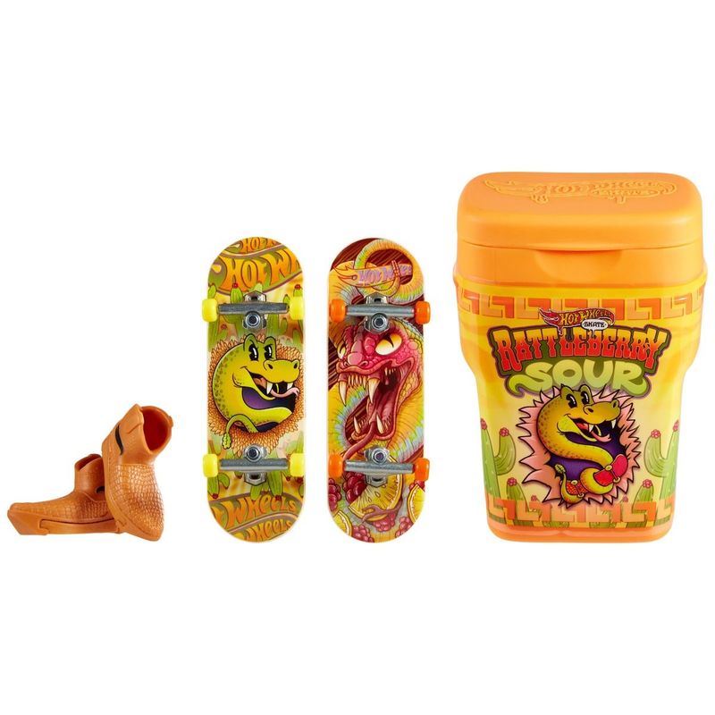 HOT WHEELS - HOT WHEELS PAQUETE DE CHICLES - RATTLEBERRY SOUR