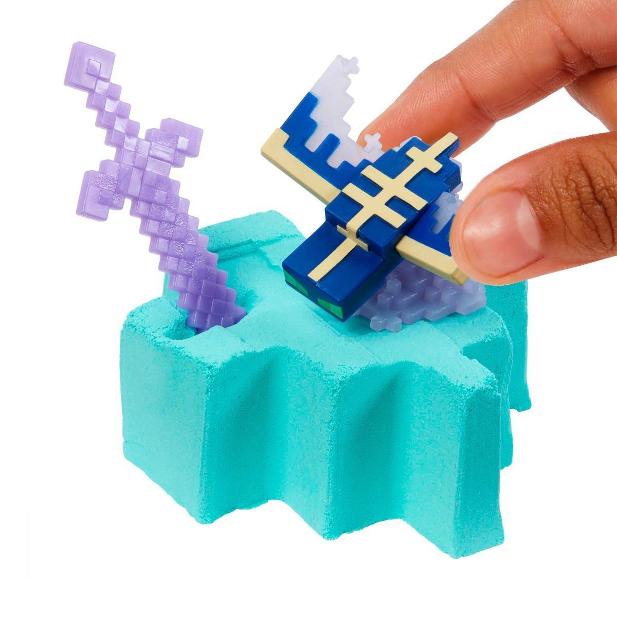 MINECRAFT - Figura de acción Minecraft Mini Mode Mining - Celeste