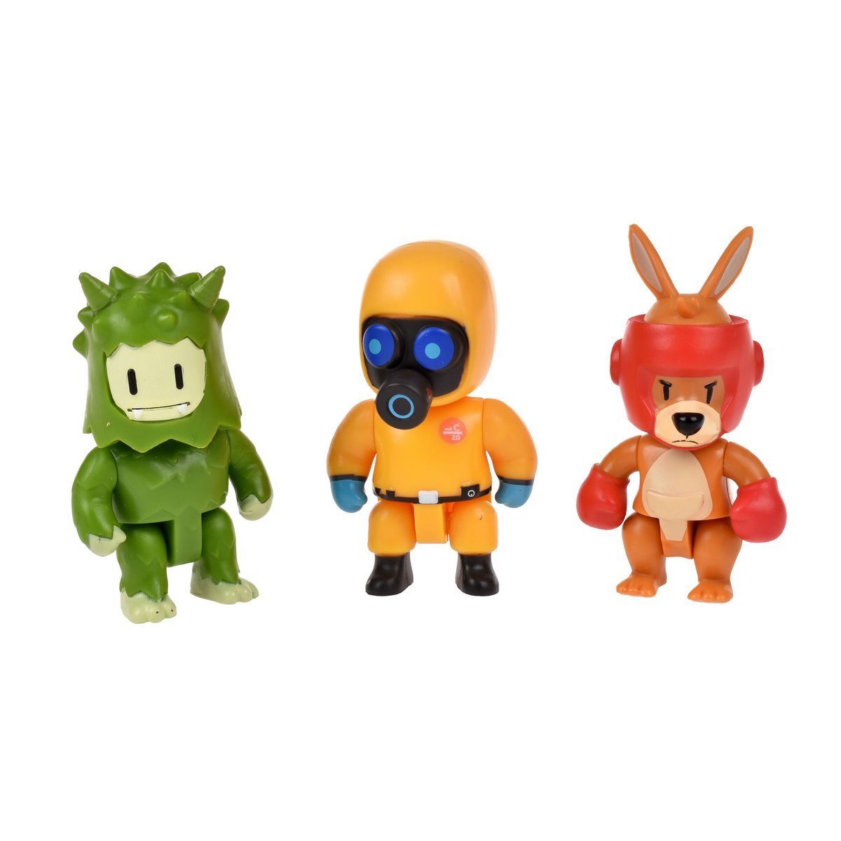 ANSALDO - Figuras Stumble Guys pack 3 articuladas - Hazmat Nbc
