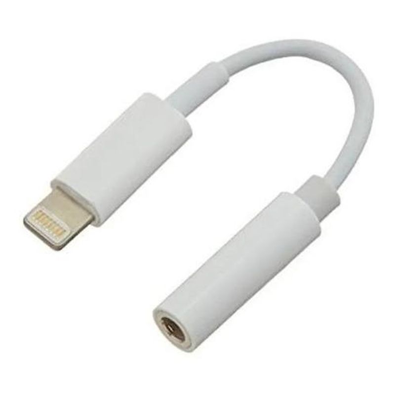 GENERICO - Adaptador Lightning a Jack 3.5mm para Conexiones Seguras